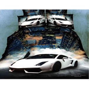Комплект постельного белья 3D Luxury car