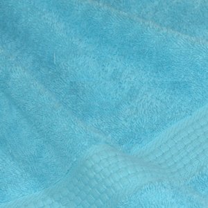 Полотенце гладкокрашенное Ярко-голубой 460 г/м2
