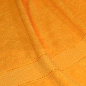 Полотенце гладкокрашенное Ярко-желтый 460 г/м2
